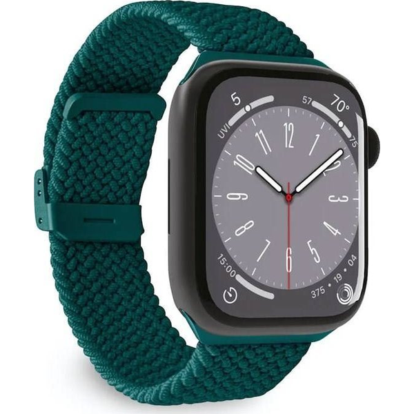 Puro Loop Apple Watch S4/S5/S6/S7/S8/S9/SE/Ultra Nylon Szíj 42/44/45/49mm - Zöld