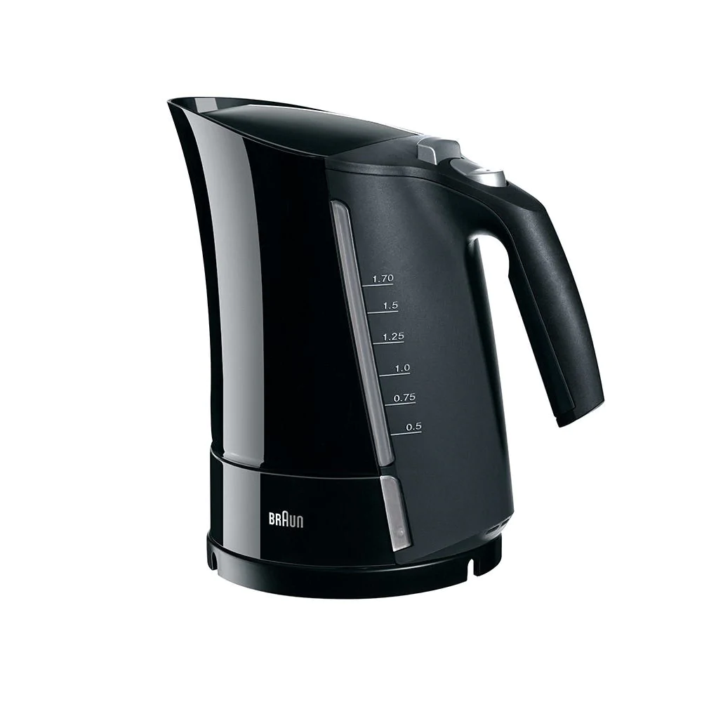 Braun WK 500 elektromos vízforraló 1,6 L 3000 W Fekete (657750)