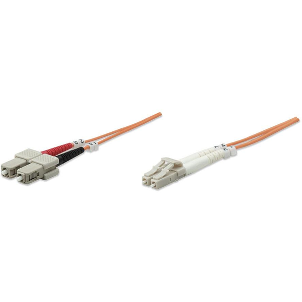 Intellinet 470377 InfiniBand og fiberoptisk kabel 2 m LC SC Orange