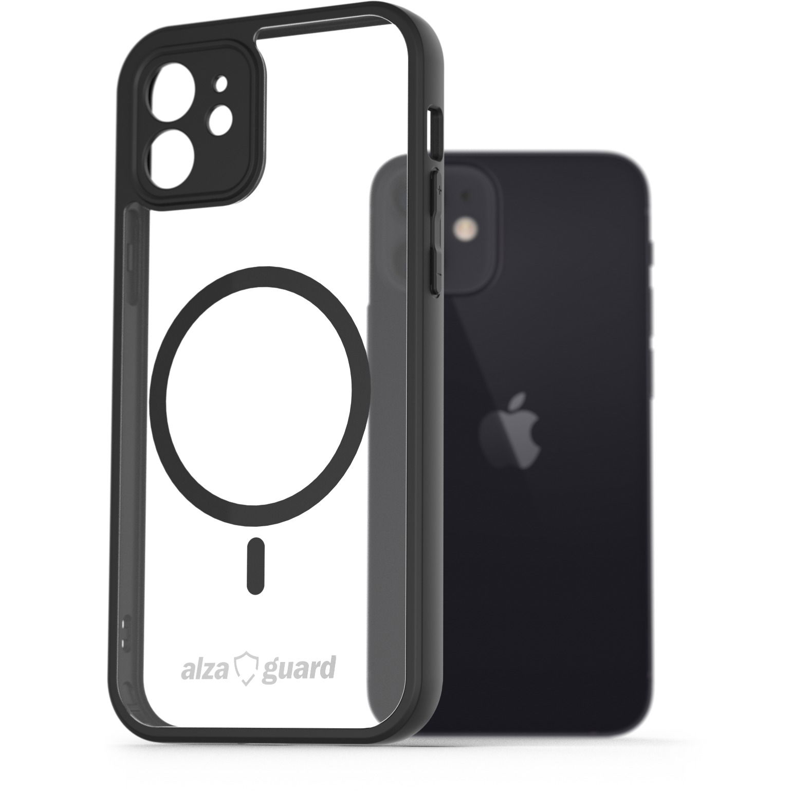 AlzaGuard iPhone 12 Compatible with Magsafe TPU átlátszó tok (AGD-PCMT16B)