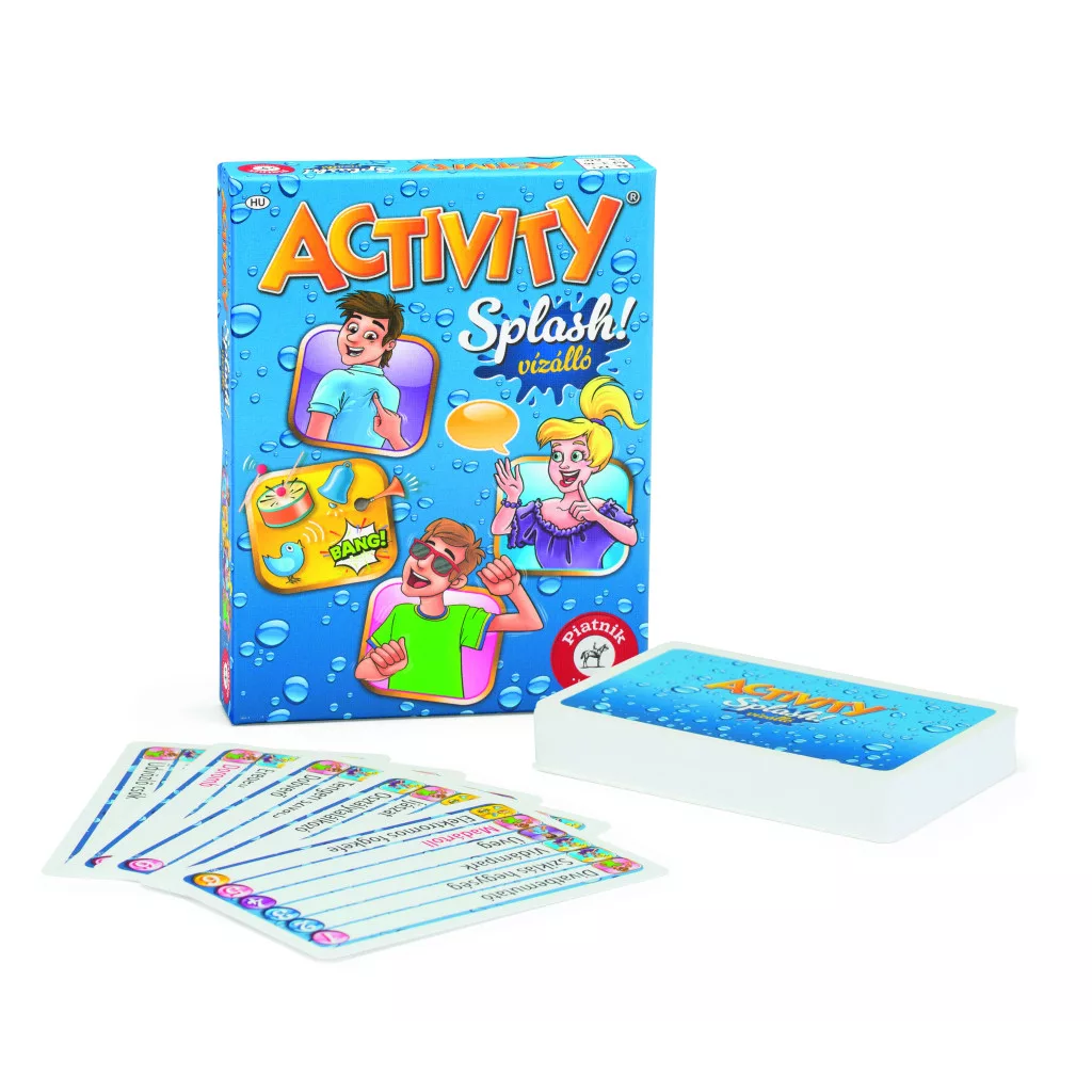 Piatnik Activity Splash 330 feladvány vízálló társasjáték (728594)