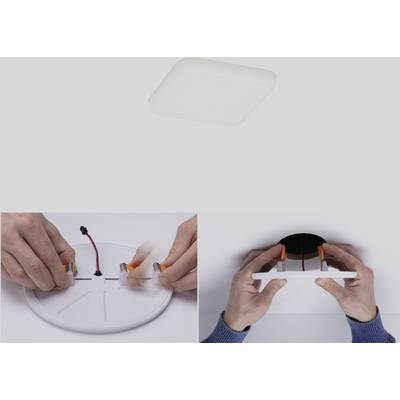 Paulmann 92396 EB Panel Veluna VariFit LED-es beépíthető lámpa LED 4.50 W Selyem (92396)