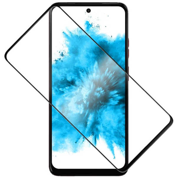 FIXED Full-Cover Motorola Moto G05 / E15 üvegfólia - fekete