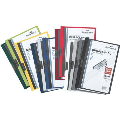 Durable Duraclip A4 60lapos fehér clip-mappa (2209-02)