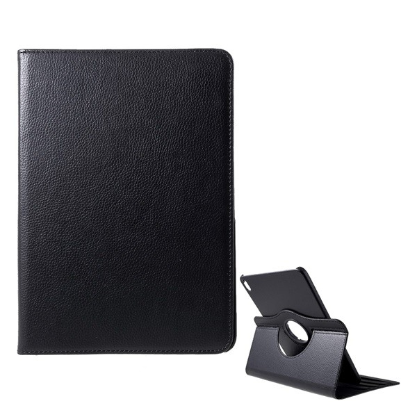 Tok álló, bőr hatású (FLIP, asztali tartó funkció, 360°-ban forgatható) FEKETE [Apple IPAD Pro 11 (2018)] (5996457824663)