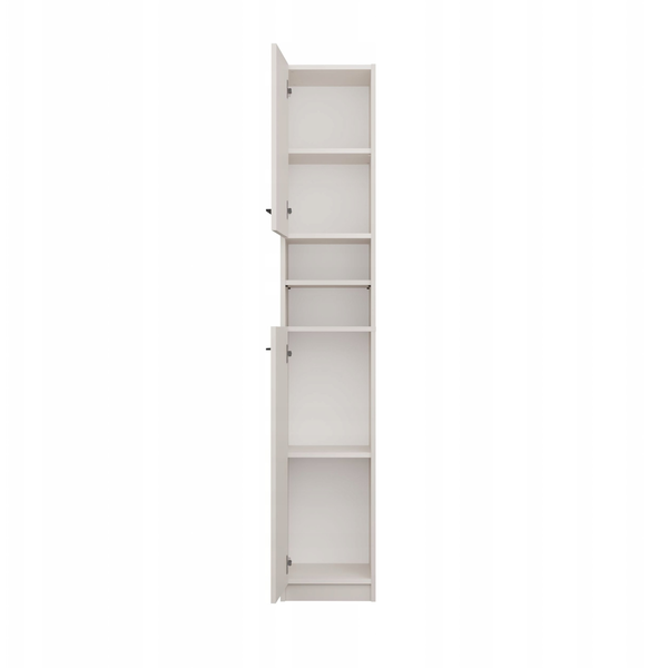 Szafka Łazienkowa Słupek 32 cm MARBELA 1.0 Regał Słupek 2 Drzwi KASZMIR BEŻ