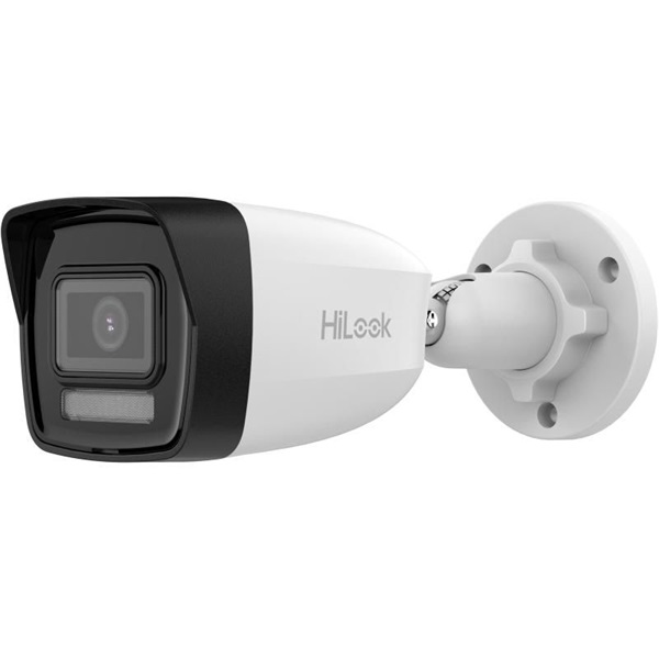 HiLook IPC-B140HA-LU(4mm) /Kültéri/4MP/4mm/IR/Láthatófény 30m/WDR/MD 2.0/Smart Hybrid Light PoE IP csőkamera (IPC-B140HA-LU(4MM)(HILOOKSTD))