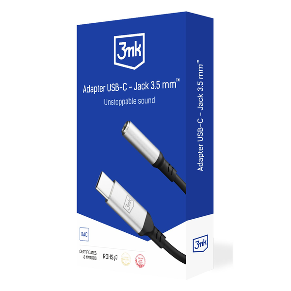 3mk USB-C - Jack 3,5 mm adapter (3MK518055)