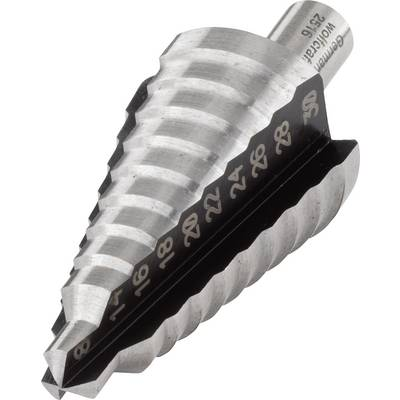 Vrták stupňovitý Wolfcraft HSS 8-30 mm stopka 10 mm
