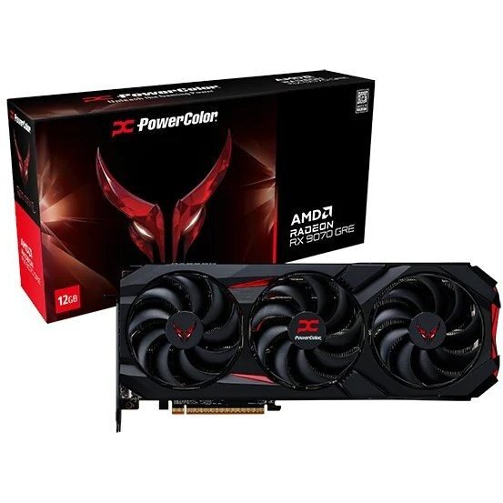 POWERCOLOR Radeon RX 9070 GRE 12GB GDDR6 Red Devil PCIE RX9070GRE 12G-E/OC