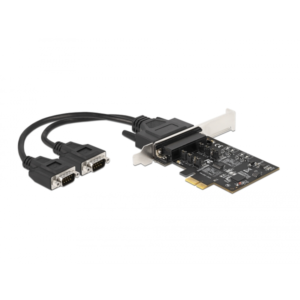 Delock PCI Express Kártya > 2 x RS-422/485 soros csatlakozó 15 kV ESD védelemmel (90048)