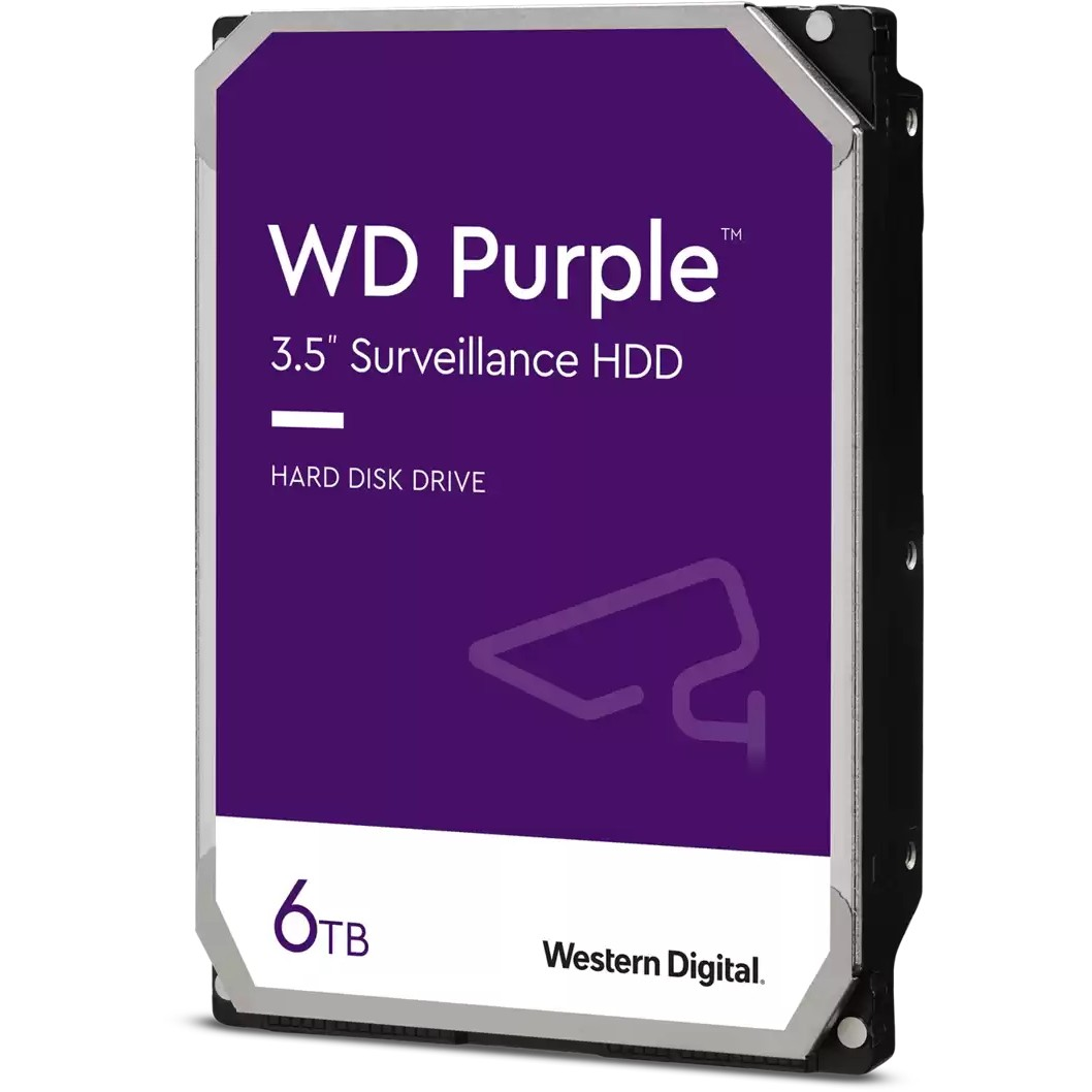 Pevný disk Western Digital WD64PURZ WD Purple 6TB SATA 3,5
