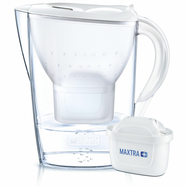 Brita Marella Kande vandfilter 2,4 L Transparent, Hvid
