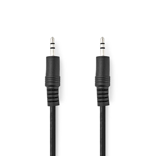 Nedis CAGL22000BK10 3.5mm Jack apa - 3.5mm Jack apa Kábel (1m)
