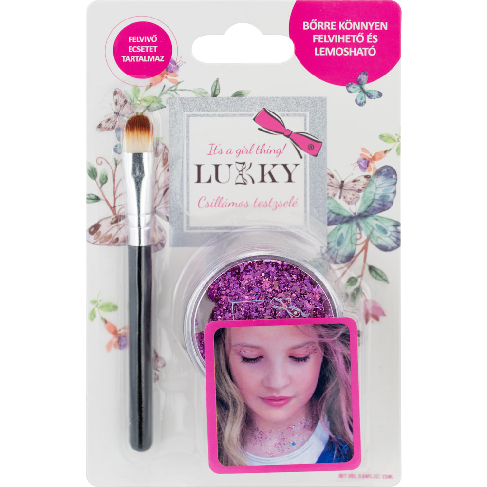 Lukky Csillámos testzselé: Lila (T11925)