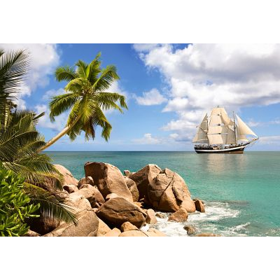 Castorland Sailing in Paradise 1500 pcs Kirakós játék 1500 db Tájkép