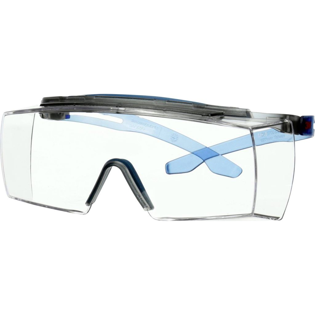 3M SecureFit SF3701XSGAF-BLU szemüveg felett hordható védőszemüveg, párásodás mentes, kék (SF3701XSGAF-BLU)