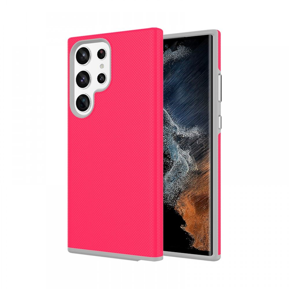 Cellect Samsung S23 Ultra ütésálló tok pink (CEL-COMC-S23U-P) (CEL-COMC-S23U-P)