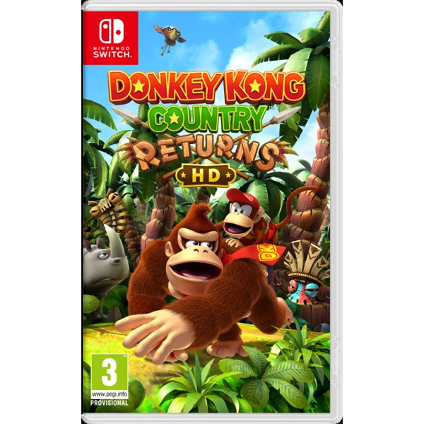 Nintendo Donkey Kong Country Returns HD (Switch) Стандартен Многоезичен Nintendo Switch