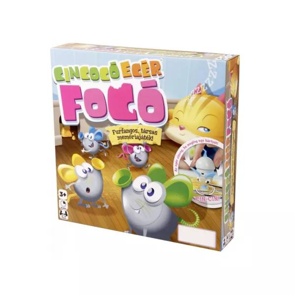 Regio Toys Cincogó egérfogó memóriajáték 4 játékosig