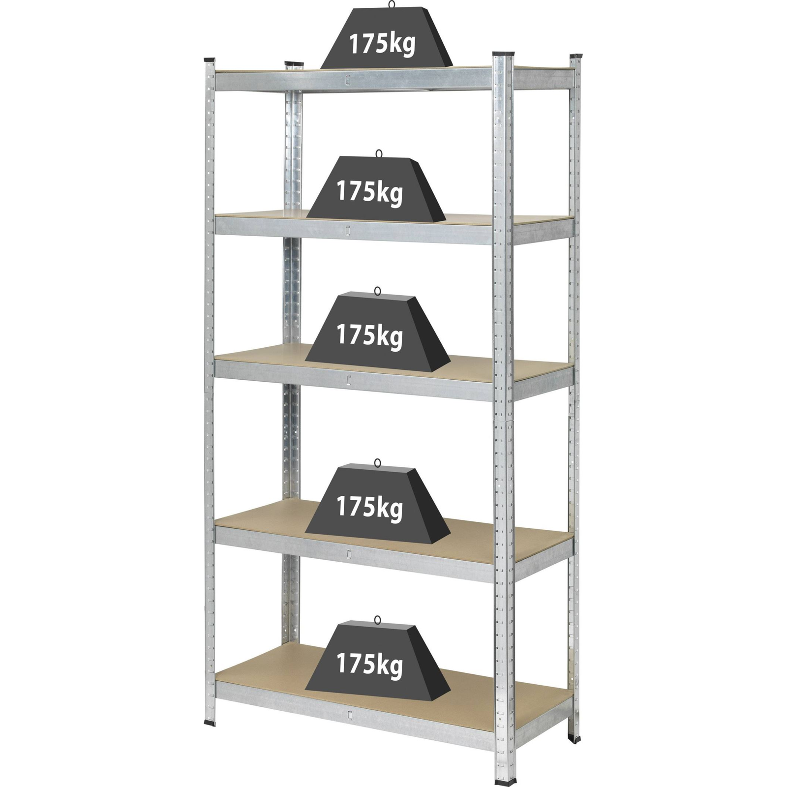 TOOLCRAFT raktári polc (TO-7863108) (TO-7863108)