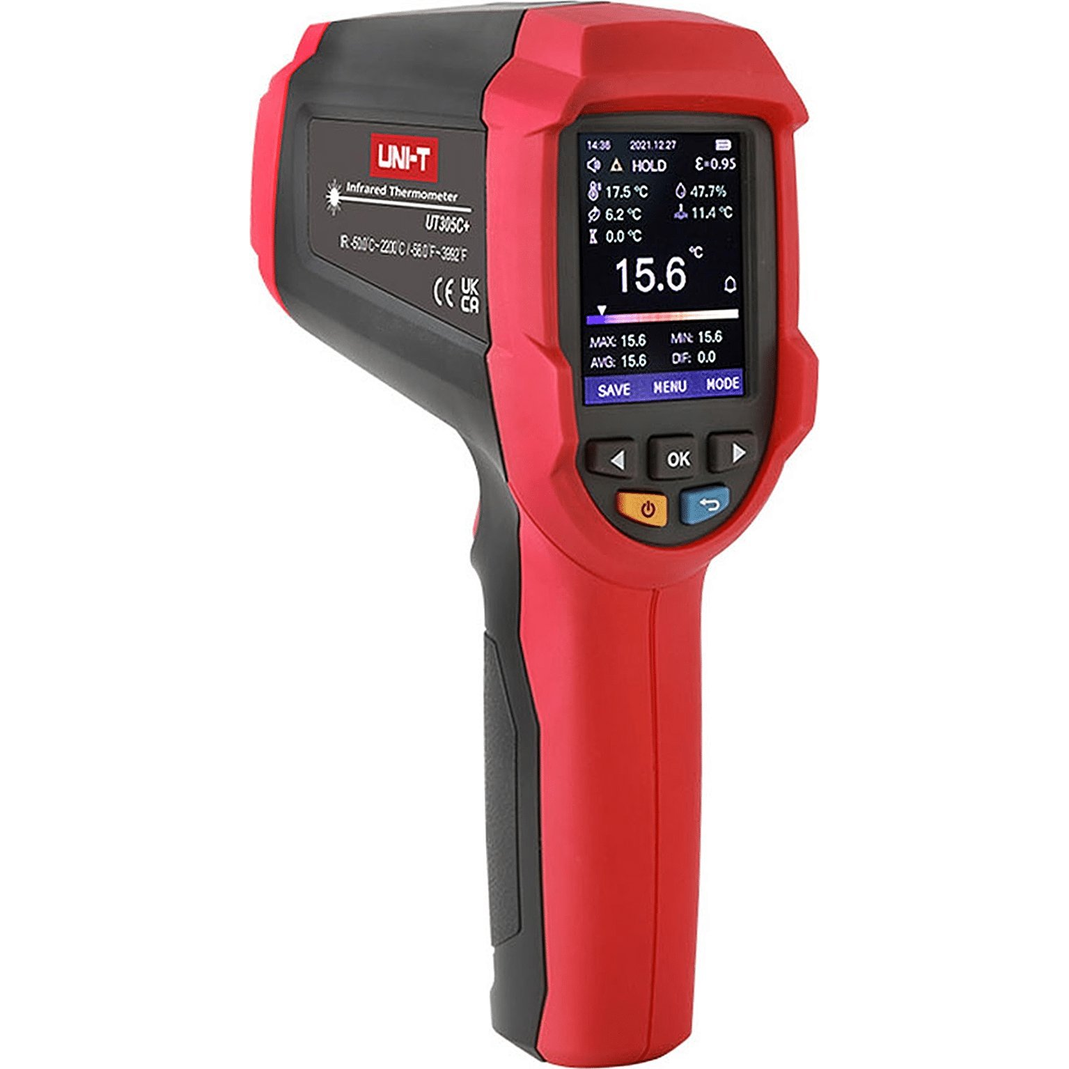 Uni-T Ut305C+ Hőmérsékletmérő (MIE0496)