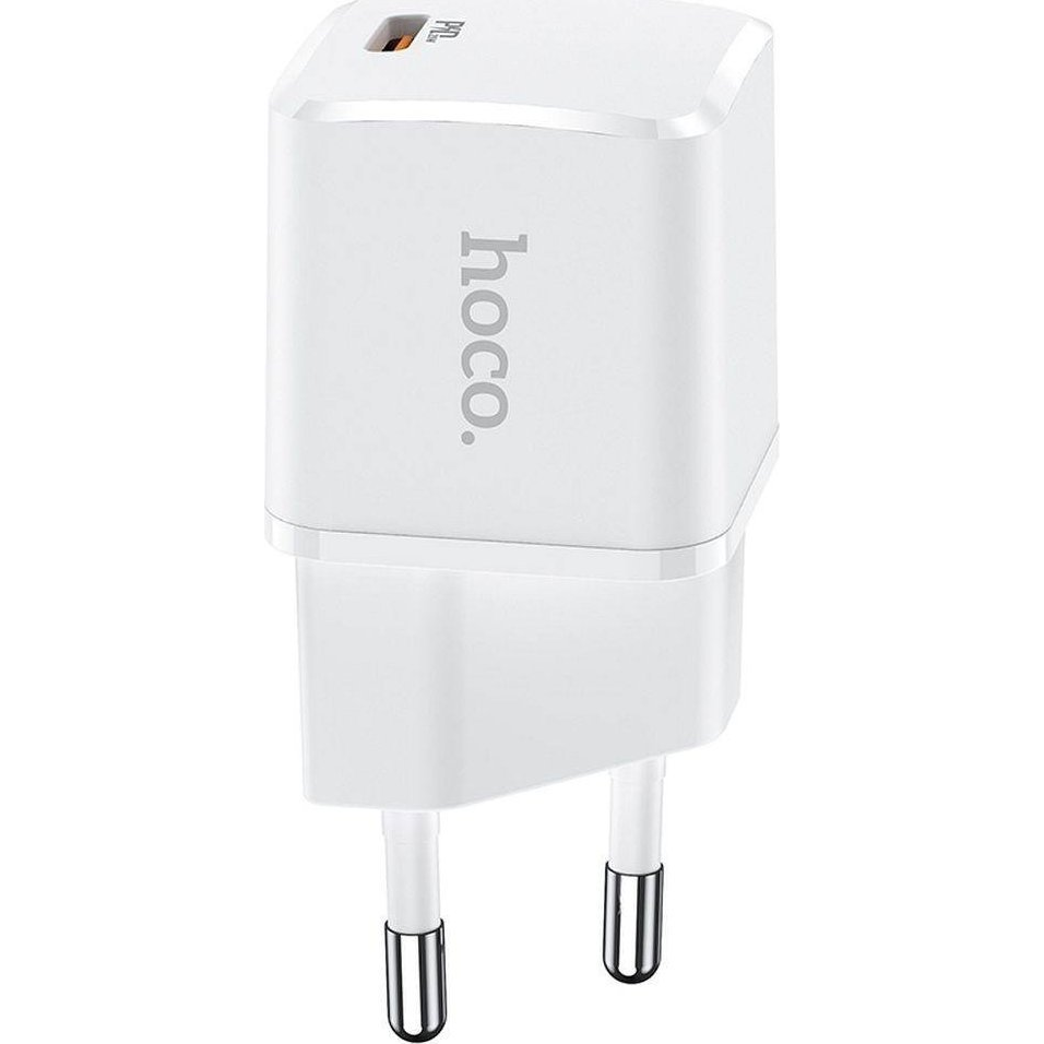 Hoco Type-C Utazó Töltő 20W-os Starter N10 Fehér ( )