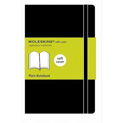 Moleskine Qp618 PF 13x21cm 80 lap fekete sima notesz (246920)