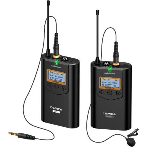 Comica CVM-WM100 (TX+RX) Walkie Talkie - Fekete (CVM-WM100)
