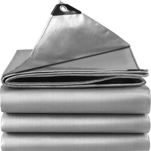 Iso Trade Erős Vastag Vízálló Takaró Ponyva, Tarpaulin, 4x5 m, Gardlov, 120g/m2 (5900779953536)