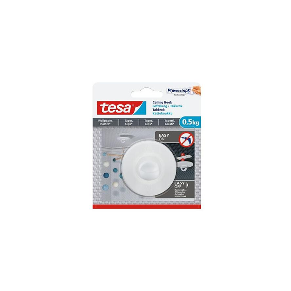 tesa Deckenhaken Tapete&Putz 0.5kg