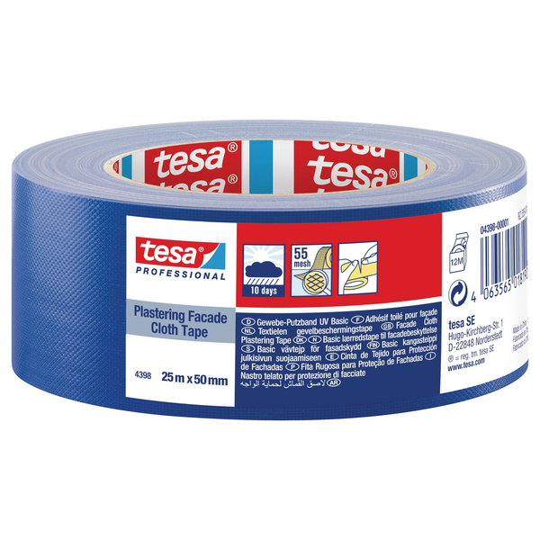 Tesa 25m x 31mm Színelválasztó szalag - Kék
