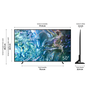 Samsung QE50Q67DAUXXH tv sprejemnik 127 cm (50") 4K Ultra HD Smart TV Wi-Fi Siva, Titan