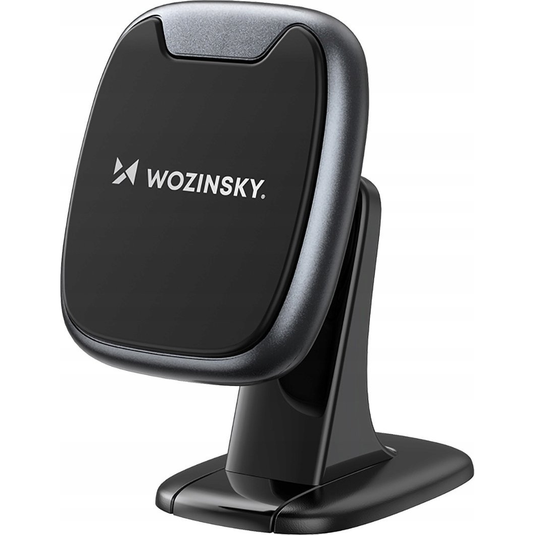 Wozinsky WUMTD mágneses autó telefontartó műszerfalra - fekete (5907769308833)