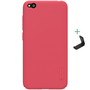 Xiaomi Redmi Go, Műanyag hátlap védőtok, stand, Nillkin Super Frosted, piros