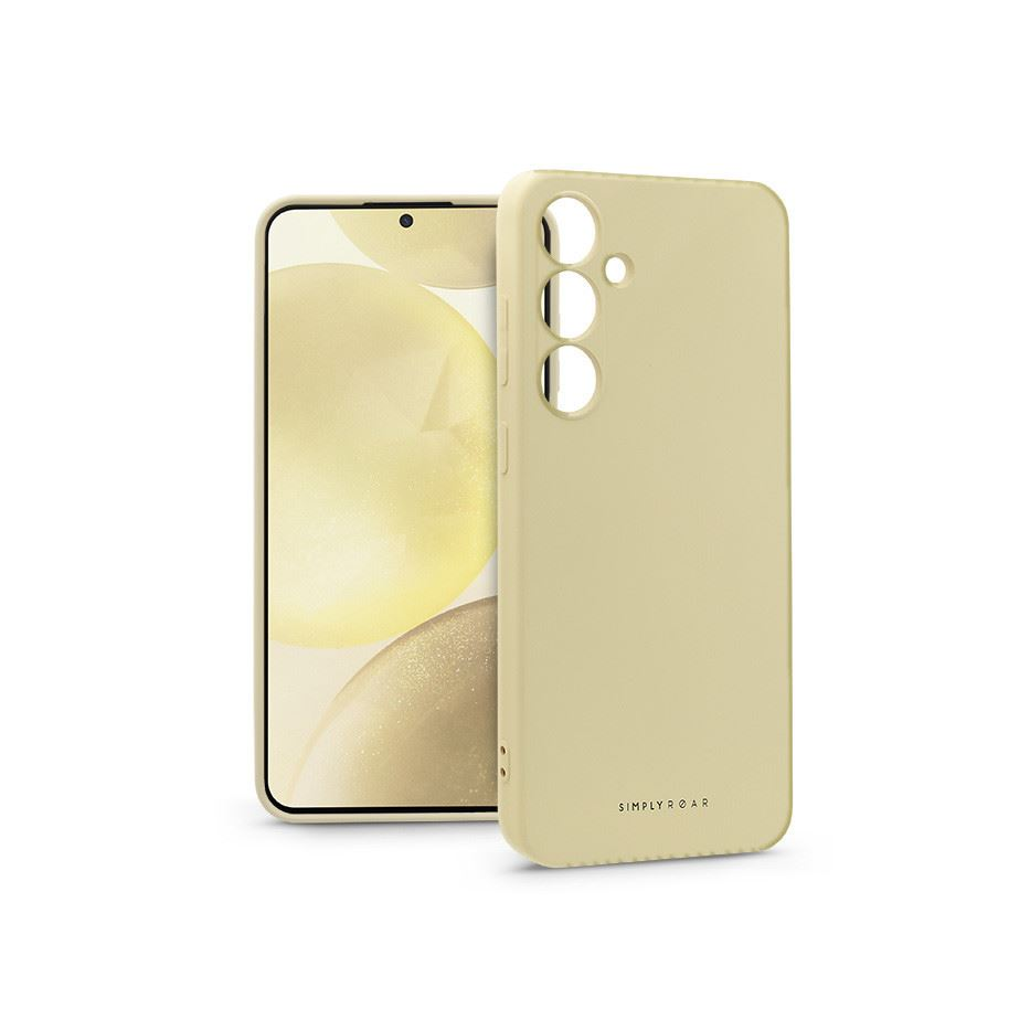 Roar Space Samsung SM-S926 Galaxy S24+ szilikon tok bézs (KC242137) (KC242137)