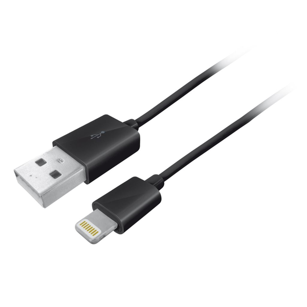 Trust 19168 кабел за мобилен телефон Черен 2 м USB A Apple 30-pin