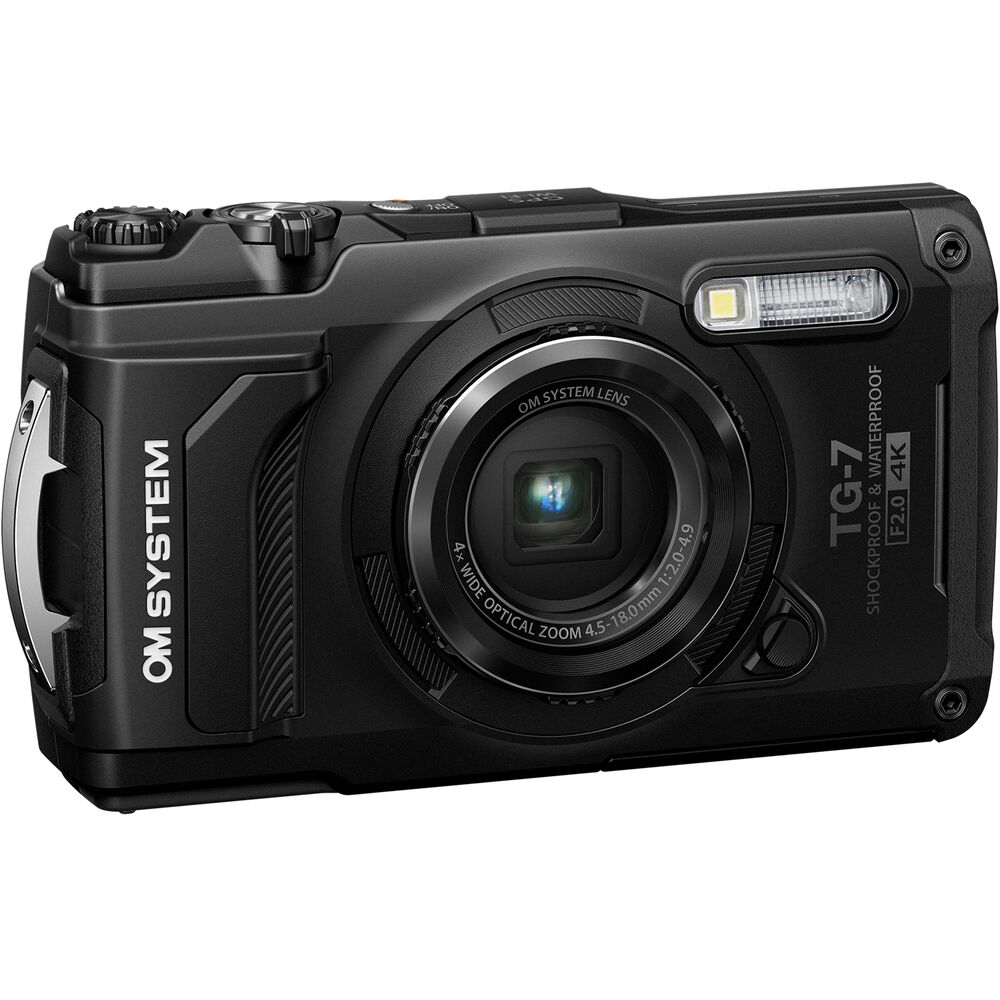 Olympus TG-7 Digitális fényképezőgép - Fekete (V110030BU000)