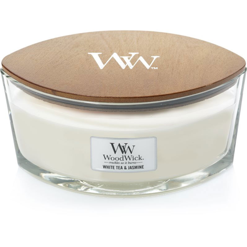 WOODWICK Ellipse White Tea and Jasmine 453 g (5038581056975)