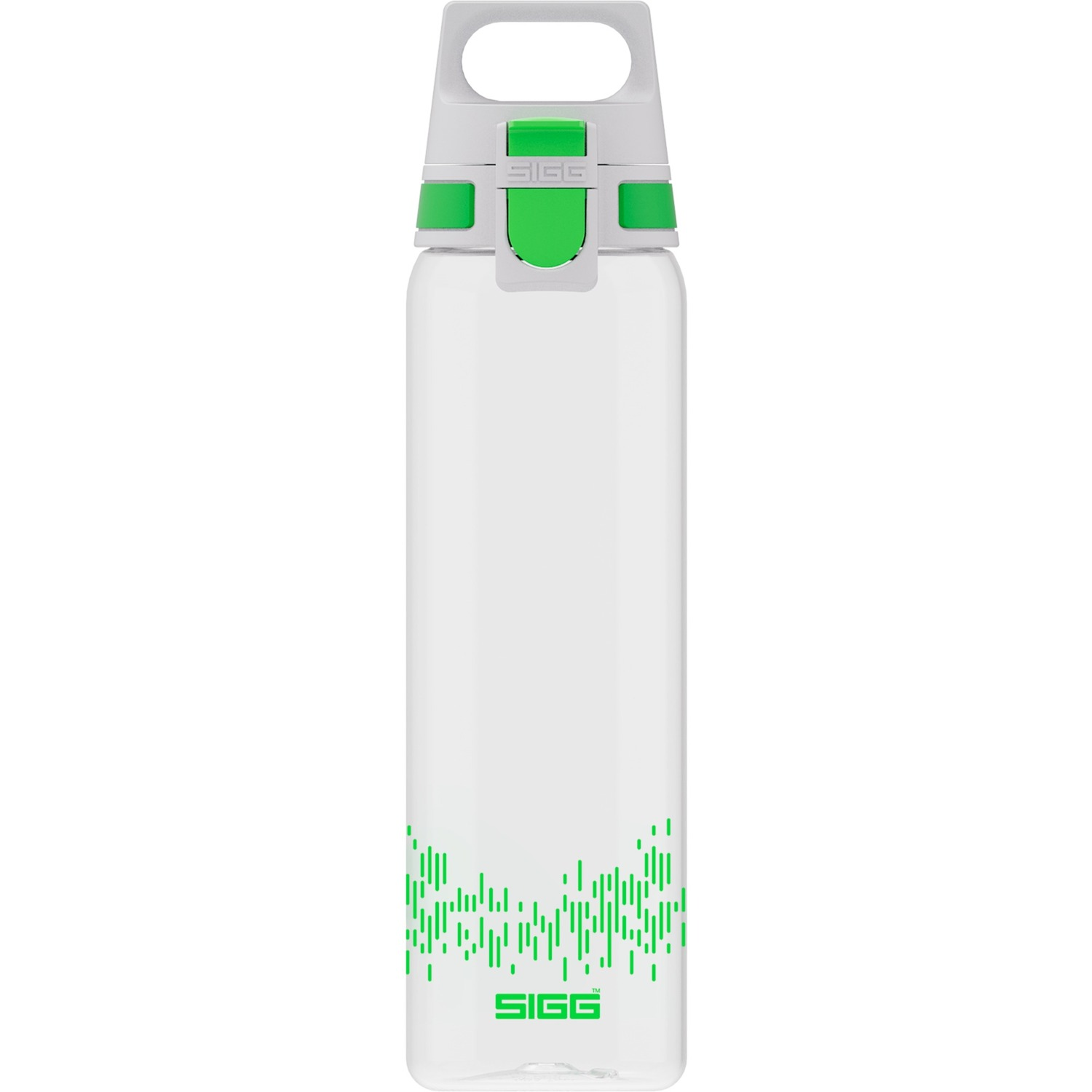 SIGG Total Clear One MyPlanet Green 750ml Kulacs - Átlátszó/Zöld (8951.20)