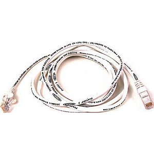 goobay Cat5e U/UTP lapos fehér 1,00m (93358)