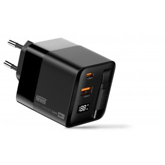 Ładowarka sieciowa Newell GaN 65 W LCD - EU