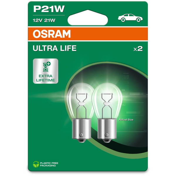 Žárovky Osram Ultra Life P21W 21 W 2 ks