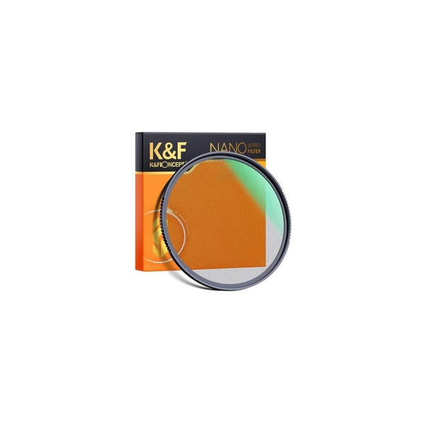 K-F CONCEPT Nano-X Black Mist lágyító szűrő 1/2 Karcálló 58mm V2