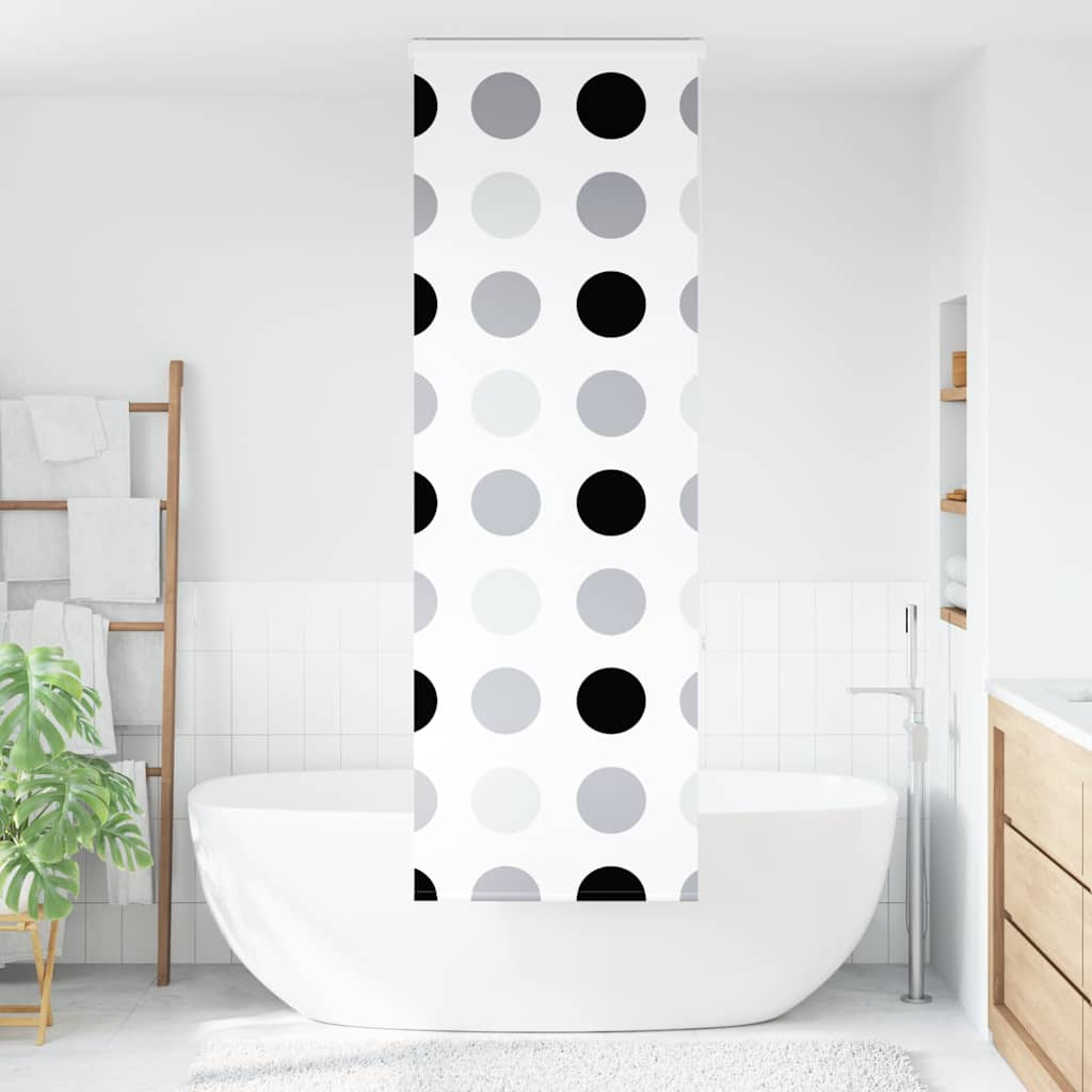 zuhanyzó redőny kazettával 80x240 cm szövetszélesség 76 cm (4014955)