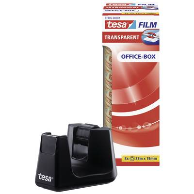 Tesa Easy Cut Smart + film transparent (53906-00000-00) film Fekete (H x Sz) 33 m x 19 mm 1 készlet (53906-00000-00)