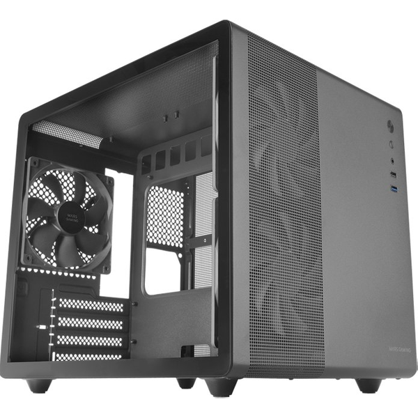 Mars Gaming MC-MPRO Mini Tower Fekete