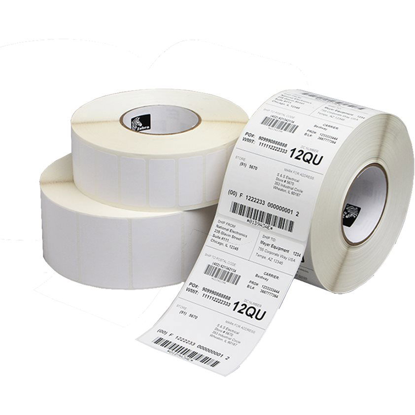 Zebra / Motorola címkék a termotranszferes nyomtatáshoz 76 mm x 25 mm (800273-105)