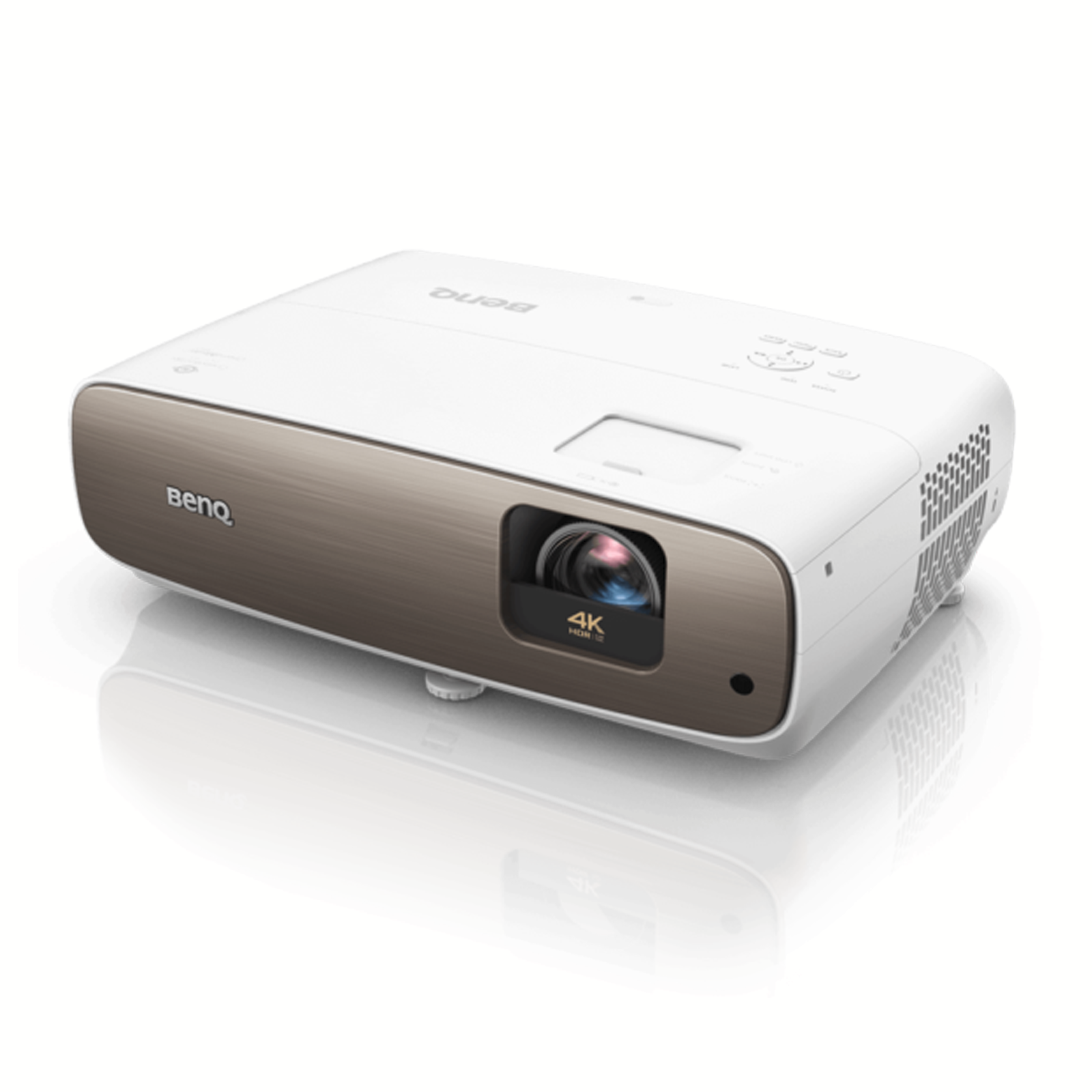 BenQ W2710 adatkivetítő 2200 ANSI lumen DLP 2160p (3840x2160) Fehér, Szürke (9H.JPY77.38E)