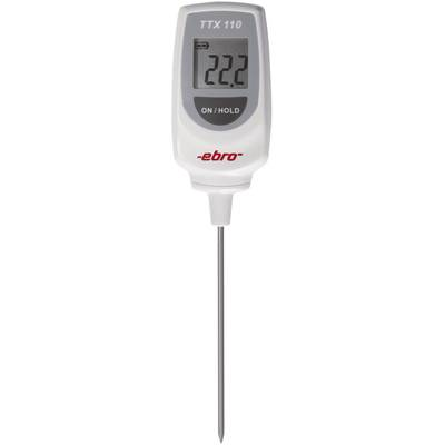 Digitális beszúrós ételhőmérő, húshőmérő, cukrászhőmérő, -50 - +350 °C, HACCP, Ebro TTX 110 (1340-5110)